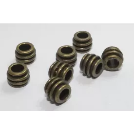   Bronz Színű Nyaklánc Karkötő Ékszer Dísz Közdarab Köztes Charm 6x8mm