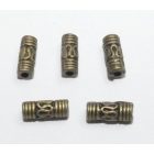 Bronz Színű Oszlop Nyaklánc Karkötő Ékszer Dísz Közdarab Köztes 8x3mm