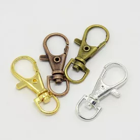 Bronz Színű Kulcstartó Karabíner Kapocs 35x16mm