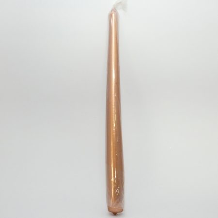 Bronz Egyenes Gyertya Metál 24x2,3cm