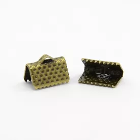 Bronz Színű Szalagvég 10x7mm