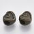 Bronz Színű Szív Charm Nyaklánc Karkötő Ékszer Dísz Köztes MŰANYAG 11x12mm
