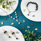 Bronz (5) Színű Szűz Mária Rózsafüzér Közbülső Köztes Összekötő Medál 18x12mm