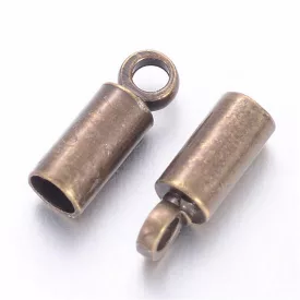 Bronz Színű Zsinórvég 8x2,8mm