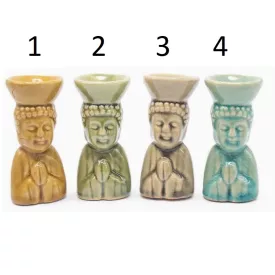   Barna (3) Buddha Kerámia Füstölő Kúp Füstölőkúp Égető Tartó