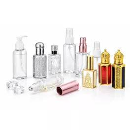 Spray és Pumpás flakonok, Parfümös üvegek, Kézfertőtlenítő folyadék, Szájmaszk