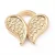 Arany Színű Nemesacél Szív Angyalszárny Lepke Pillangó Charm