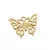 Arany Színű Nemesacél Lepke Pillangó Charm