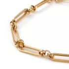 Arany Színű Nemesacél Charm Karkötő