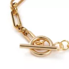 Arany Színű Nemesacél Charm Karkötő