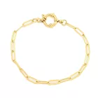 18K Aranyozott Nemesacél Charm Karkötő