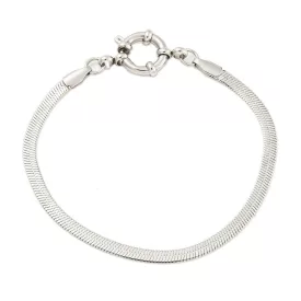 Ezüst Színű Nemesacél Charm Karkötő