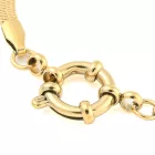 18K Aranyozott Nemesacél Charm Karkötő