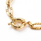 18K Aranyozott Nemesacél Charm Karkötő