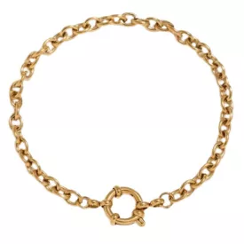 Arany Színű Nemesacél Charm Nyaklánc