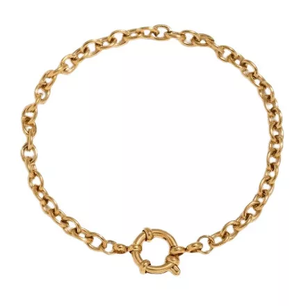 Arany Színű Nemesacél Charm Nyaklánc