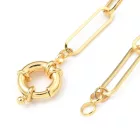 Arany Színű Nemesacél Charm Nyaklánc