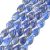 Lapos Csepp Lazurit Lápisz Lazuli Ásványgyöngy 15x10x4mm