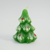   Fenyőfa Karácsonyfa Illatos Gyertya Csillámporos 7,5x5,5cm