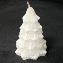   Fenyőfa Karácsonyfa Illatos Gyertya Csillámporos 7,7x5,2cm
