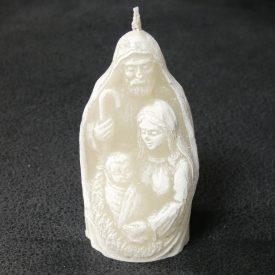 Szent Család Illatos Gyertya Csillámporos 7,5x4cm