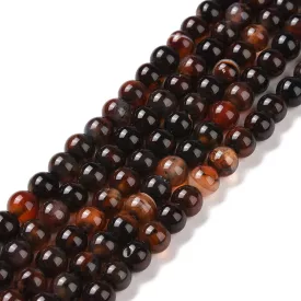 Csoki Csokoládé Achát Ásványgyöngy 8mm