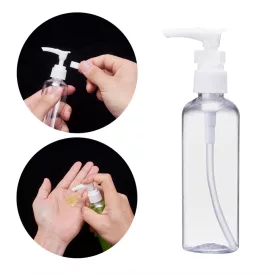   Csőrös Pumpás Műanyag Flakon Folyékony Szappan, Folyadék 100ml