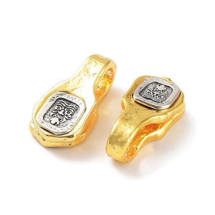 Arany Ezüst Színű Buddhista Medál 19,5x9,5mm