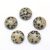 Dalmata Jáspis Kaboson 10mm