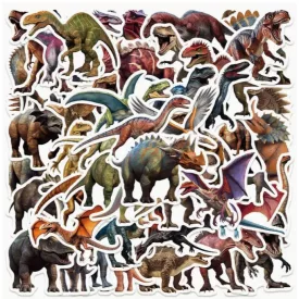 Dinoszaurusz (141) Matrica Scrapbook 50db