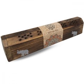 Elefántos Mandala Fa Füstölő Égető Doboz