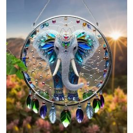 Elefánt Álomcsapda Álomfogó (155) Napfogó 20x17cm