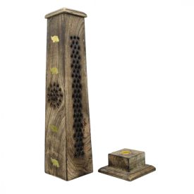 Elefántos Fa Füstölő Égető Torony