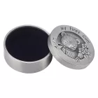 Első Hajtincs Tároló Fém Doboz Gyerek Baba Medve Maci 4x2,15cm