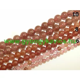 Eperkvarc Ásványgyöngy 10mm