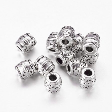 Ezüst Színű Charm Köztes 8x8mm