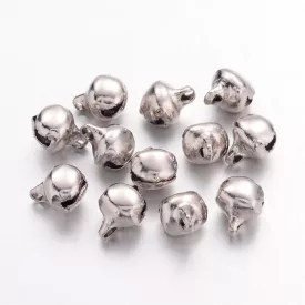 Ezüst Színű Karácsonyi Csengő Medál 6x8mm
