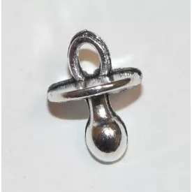 Ezüst Színű Baba Cumi Medál 10x13mm