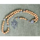 Ezüst Színű (13) Fagyöngy Rózsafüzér ~70cm