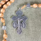 Ezüst Színű (13) Fagyöngy Rózsafüzér ~70cm