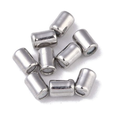 Ezüst Színű Henger (1) Köztes Szilikon Szűkítővel 6x4mm