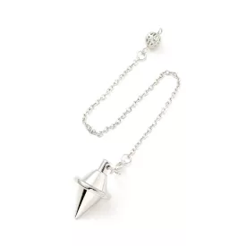   Ezüst Színű Inga Pendulum (2) Medál Lánc (Inga: 30x18mm, Hossz: 21-23cm)