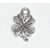 Ezüst Színű Lóhere Medál 17x12,2mm