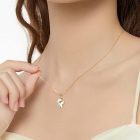 Ezüst Színű Medáltartó Gyöngy Befogó Nyaklánc Karkötő Ékszer Dísz Közdarab Köztes 7,5x5mm