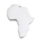 Ezüst Színű Nemesacél Afrika Medál 21x18,5mm