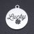 Ezüst Színű Nemesacél Lucky Szerencsés Lóhere Medál 22x19mm
