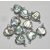Ezüst Színű Színes Szív Kagyló Nyaklánc Karkötő Ékszer Dísz Közdarab Köztes 12,5x17,5mm