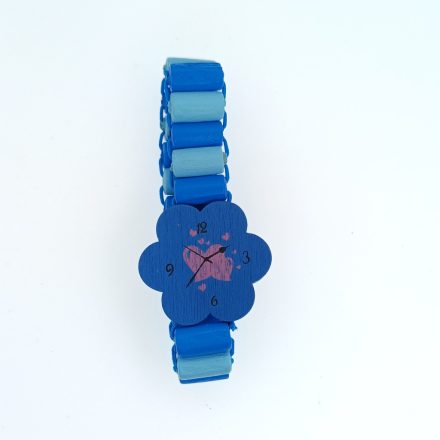 Kék Fa Karkötő Gyerek Karóra (K75) Csukló átmérő: ~4,5-5cm