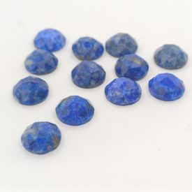 Fazettált Lazurit Lápisz Lazuli Kaboson 8mm