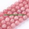   Fazettált Rózsaszín Jade Ásványgyöngy Gyöngyfüzér 10mm